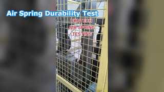एयर स्प्रिंग्स पर थकान परीक्षण कैसे किए जाते हैं?