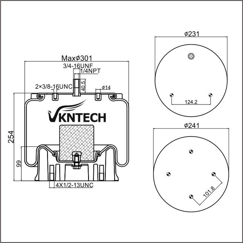 AIR SPRING HENDRICKSON TRAILER S-21208  Contitech 9 10-13.5 S 881  Firestone W01-358-9579 W01-455-7666 W01-358-8800 1T15VP-4 REPLACE BY VKNTECH 1K9579