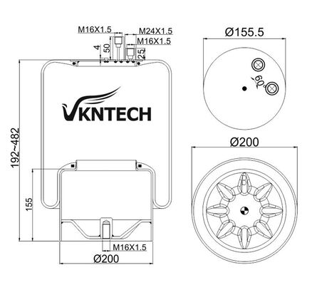 मर्सिडीज बेंज ए 942 के लिए ट्रक एयर स्प्रिंग320.04.21 Contitech 4390NP03 VKNTECH द्वारा प्रतिस्थापन 1K4103 मर्सिडीज बेंज एयर स्प्रिंग ATROS MP2 मर्सिडीज बेंज ए 942.320.04.21 Contitech 4390NP03